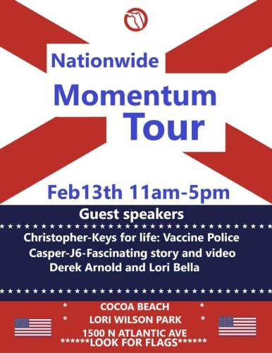 Cocoa Beach, Florida - February 13, 2023 - Nationwide Momentum Tour