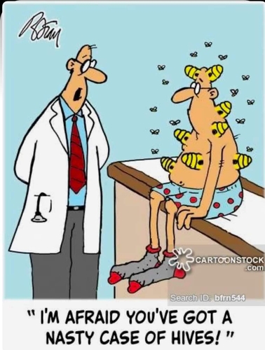 case of the hives