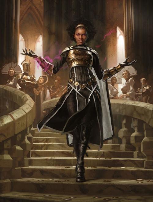 Black Female Knight