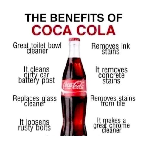Coca cola benefits