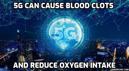 5G blood clots starves you of oxygen