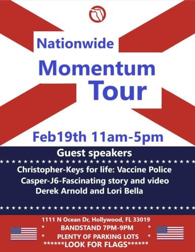 Hollywood, Florida - February 19, 2023 - Nationwide Momentum Tour