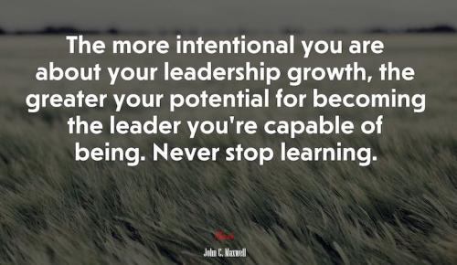 1-Intentional Leadership Growth