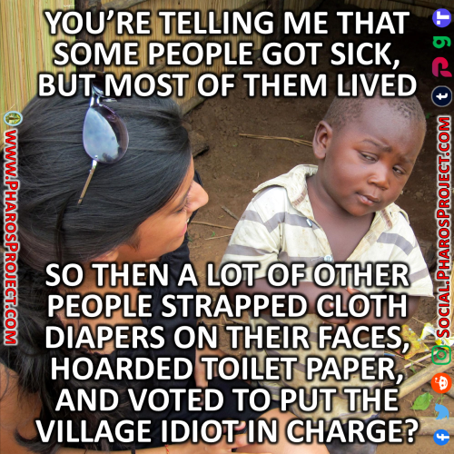 Skeptical African Kid - COVID response - Web-Social