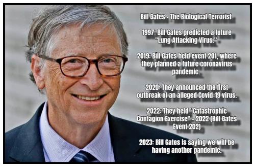 Bill Gates Biological Terrorist