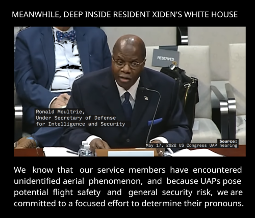 DETERMINE UAP PRONOUNS