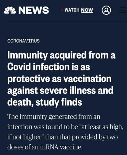 Looks like they're trying to save the libtards from the vaccine