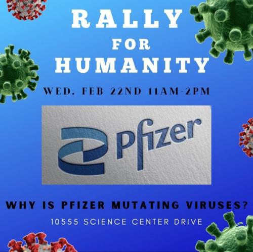 San Diego, California - February 22, 2023 - Rally for Humanity