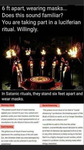 Why 6 feet, mask amd more?