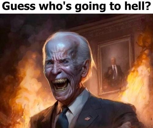 Beetlejuice Biden Guess who's going to hell