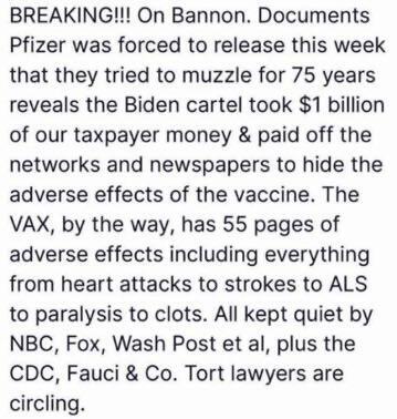 Pfizer released