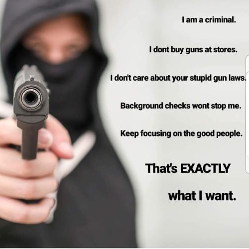 I am a criminal