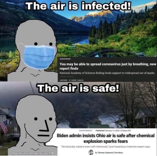 the air is safe