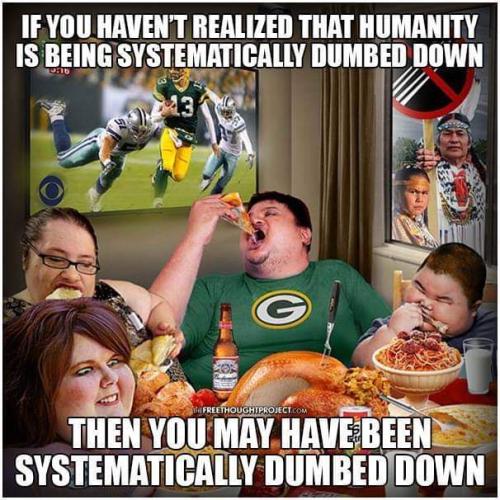 dumbed down