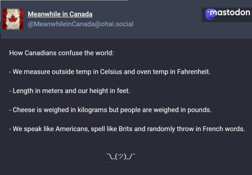 how Canadian