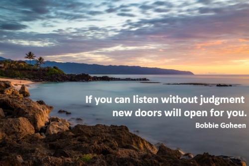 1-Listen Without Judgment