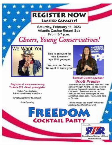 Reno, Nevada - February 11, 2023 - Scott Presler