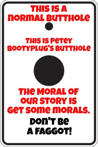 This is Petey Bootyplug's butthole