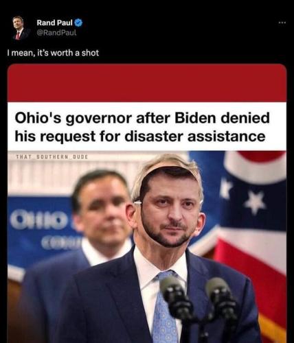 Rand Paul Ohio tweet