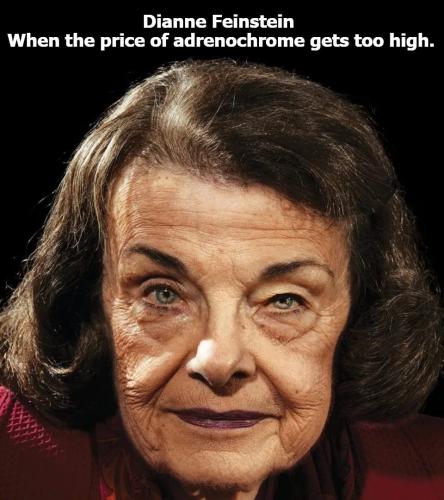 When the price of adrenochrome gets too high.