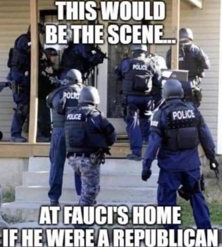 If Fauci was a republican