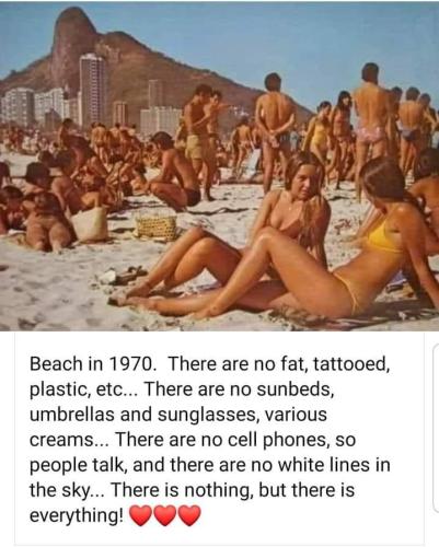 beaches in the 70s