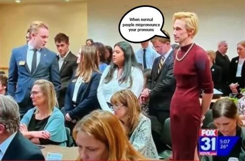 When normal people mispronounce your pronouns