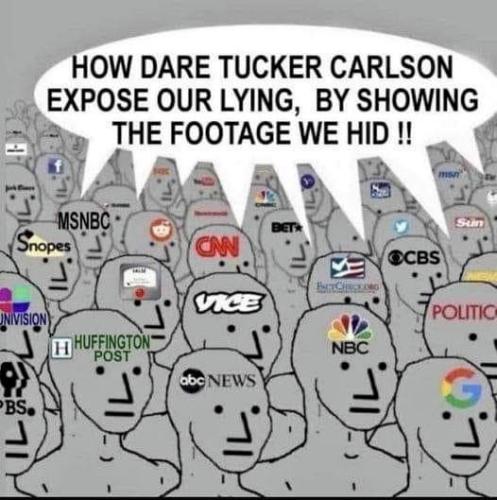 Lamestream media NPC's