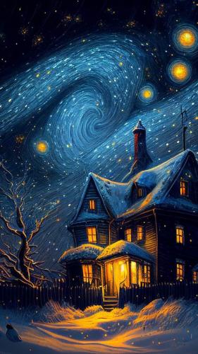 starry starry night home