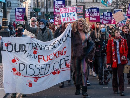 TRANNY PROTEST