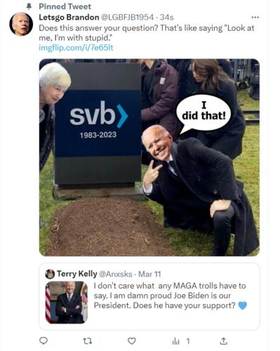 I'm with stupid tweet