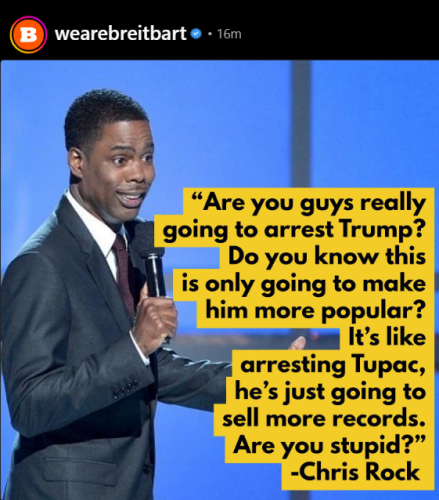 Chris Rock arrest trump