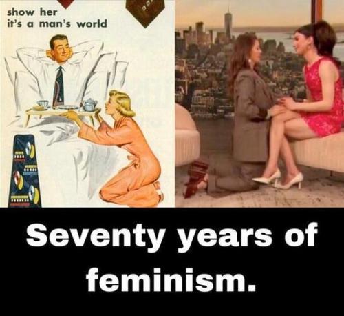 70 years of feminism