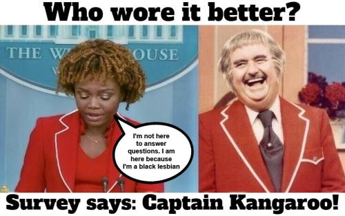 Who wore it better Captain Kangaroo