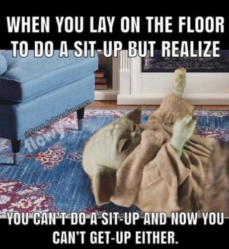 do a sit up
