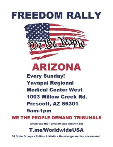 Prescott, Arizona - Every Sunday - Freedom Rally