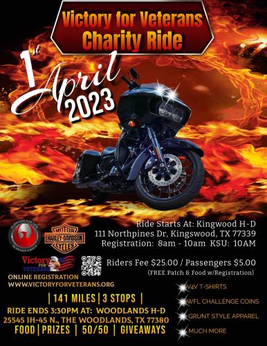 V4V HOUSTON Ride Flyer