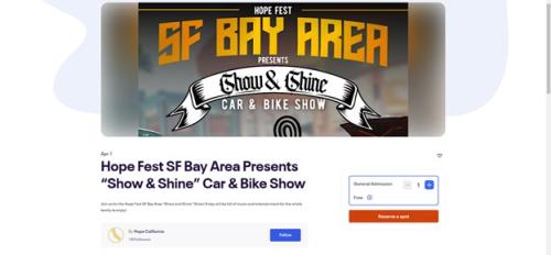 San Francisco, California - April 1, 2023 - Hopefest