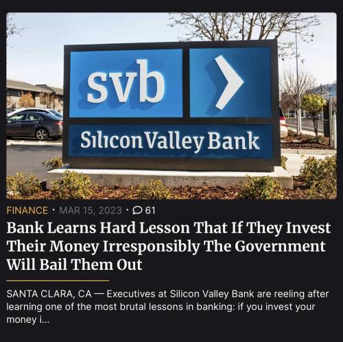 bail out for banks