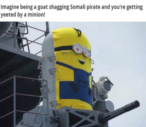 Imagine you're a Somali pirate