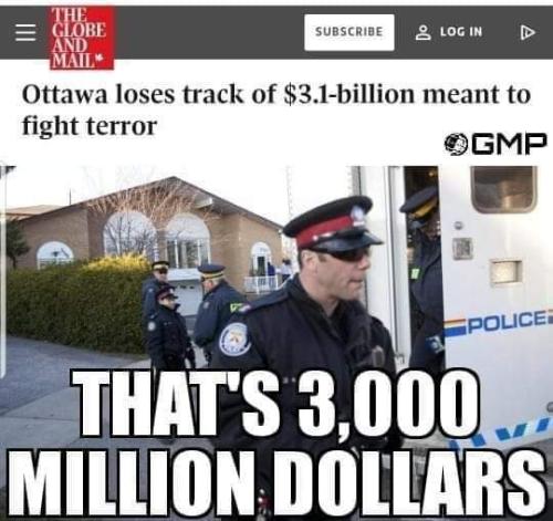 3 billion dollars missing