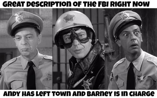 Great description of the FBI right now