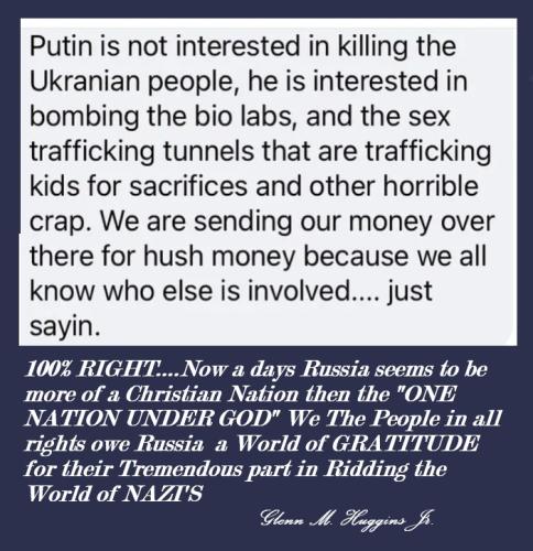 PUTIN IS NOT INTERESTED