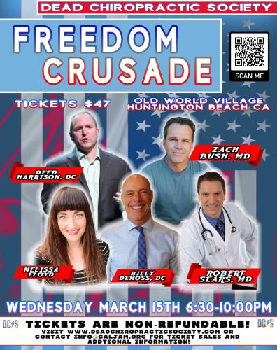 Costa Mesa, California – March 15, 2023 – Freedom Crusade