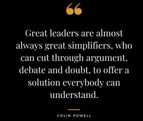 1- Leaders with No doubt