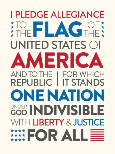 pledge to flag 1