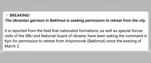 So much for Ukrainian propaganda