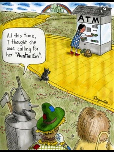 Dorothy and ATM