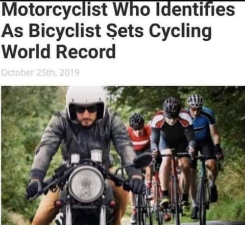 sets world record