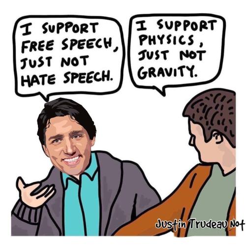 Canada election 2019 132 -  free speech includes all speeches